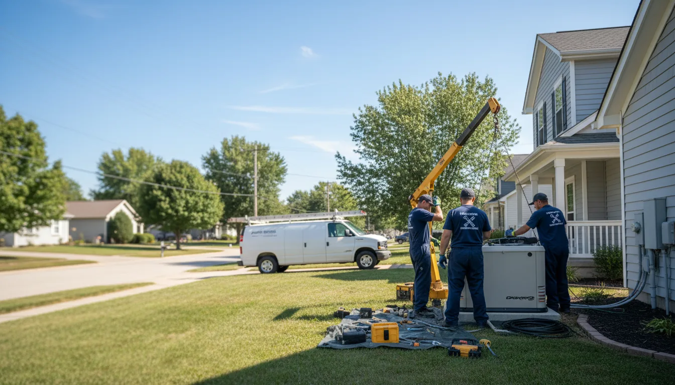 Generator Installation in Tussy, OK near me